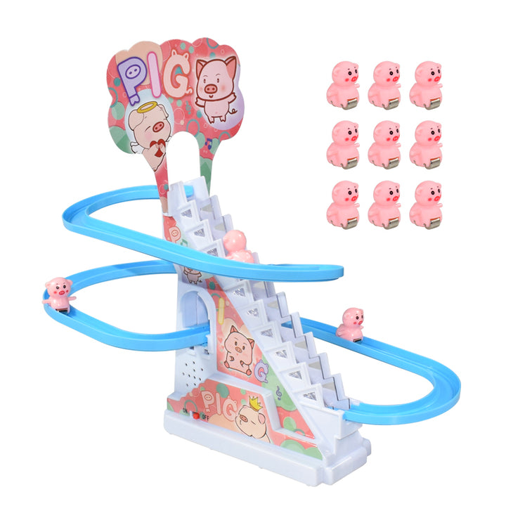 Automatische Enten- Schweinchen Klettertreppe